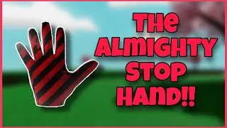 (Roblox Slap Battles) STOP IN THE NAME OF THE LAW! The All New Stop Hand Is Overpowered!!
