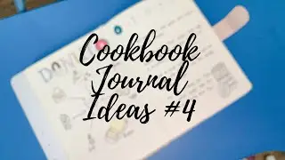 Cookbook Journal Ideas #4 | Make Your Own Cookbook | Donut