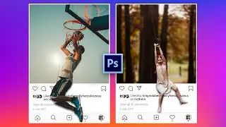 How To Create A 3D Instagram Photo Frame Illusion | Photoshop 2020 Tutorial