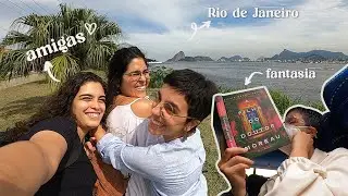Eu qualifiquei no MESTRADO! 😱 Fui para o RIO e li um livro de FANTASIA lindo! (vlog)
