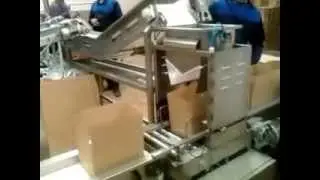 Линия фасовки пакетов в короба