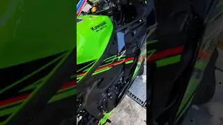 KAWASAKI ZX4RR GEBER TIPIS-TIPIS‼️#kawasaki #zx4rr #trending