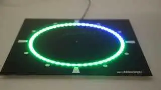 WS2812 Ring clock