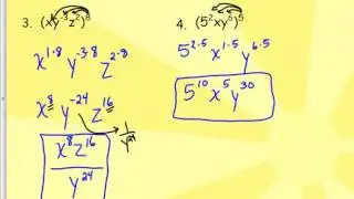 simplifying exponents