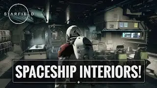 Starfield Customisable Spaceship Interiors & More!
