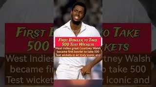 First Bowler to Take 500 Test Wickets. @drinfoshort #shorts #short #viral #testcricket