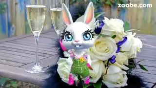 ZOOBE зайка Поздравление Аллы с Днём Рождения !