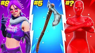 34 Most *TRYHARD* Items In Fortnite (Skins, Pickaxes And More)