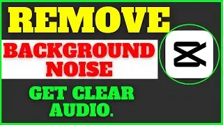 How to REMOVE BACKGROUND NOISE FROM VIDEO IN CAPCUT PC