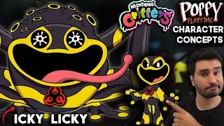 What Could Be In Poppy Playtime | Nightmare Critters | Icky Licky | Character Concept | Chapter 4