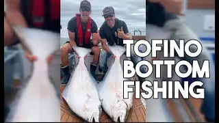 Tofino Bottom Fishing - Chasing MONSTER Halibut and Ling Cod in Tofino, BC
