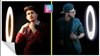 Tik Tok Ring Light photo editing | PicsArt photo editing | Ring Light photo editing PicsArt