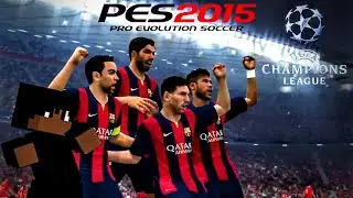 COMEÇANDO BEM NA FASE DE GRUPOS DA CHAMPIONS LEAGUE! | PES 2015