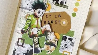 Hunter x Hunter is Coming Back! Journal with Me #shorts