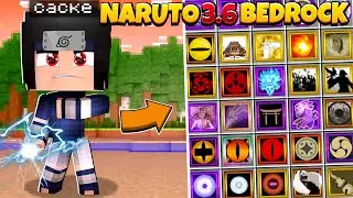 Новая Версия Мода Naruto Bedrock V3.6 в Майнкрафт пе // Новые Миссии Саске!