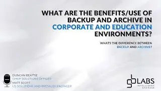 Webinar Q and A - Backup and Archive in Corporate and Education environments