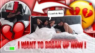 I Want To BREAK UP NOW Prank On Girlfriend.**SHE CRIED**😥💔MUST WATCH it’s over😭😭😭