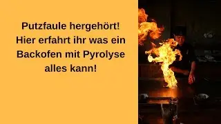 Backofen mit pyrolyse
