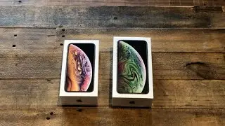 iPhone Xs and iPhone Xs Max Unboxing + SetUp