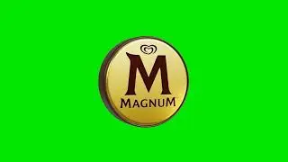 Magnum 3D Logo | Green Screen Background Video