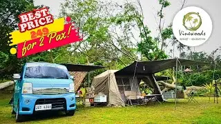The MOST AFFORDABLE Camp Site | Vinewoods | TAAL Batangas | Mini Van Life