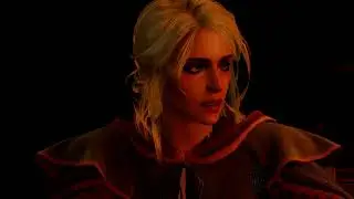 Geralt gives Ciri her new Witcher Blade