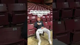 Sometimes coach’s kids don’t even like the sport they play…😬 