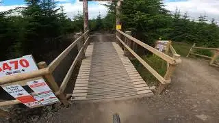 I finally cleared the A470 jump line at Bikepark Wales!!!