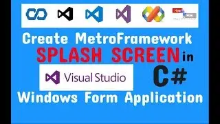 C# Metro Framework Tutorials - 3) How To Create Metro Framework Splash Screen IN C#