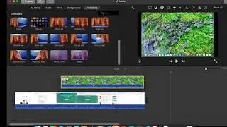 Mac iMovie : Making Picture in Picture Mode Video 