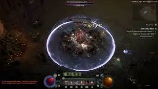 Diablo 4 - Barbarian Nightmare 100 Path of the Blind