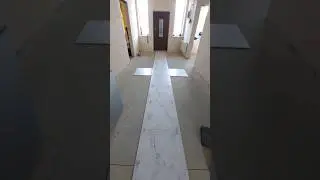 laying floor tiles!!!