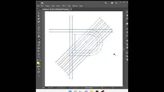 Monogram letter PM logo Design #shots #illustrator #tutorial
