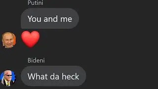 Things Went Wrong  | Bideni VS Putini feat. Borisi