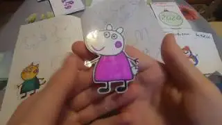 Бумажные сюрпризы - свинка пеппа!