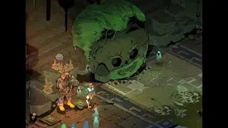 Hades II - Dialogue & plot - Second Schelemeus statue done & Odysseys talks about Polyphemus