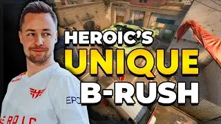 Heroic's UNIQUE Mirage B-Rush (CS:GO)