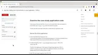 Qwiklabs: App Dev: Adding User Authentication to your Application - Python