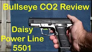 Daisy Powerline 5501 CO2 Blowback BB Pistol (Review and Test Shoot)