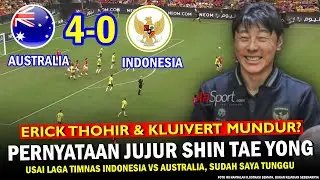 🔵 AUTO GEMPARKAN DUNIA ‼️ Keputusan HEBAT STY Usai Hasil Timnas Indonesia VS Australia, Saya Tunggu