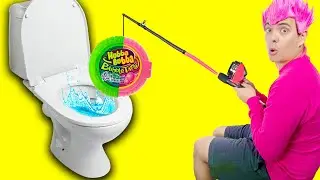 Pink vs. Green Food Challenge