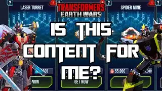 Who is new content aimed at? Transformers Earth Wars