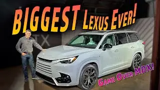 The 2024 Lexus TX Is The BIG 3-Row Luxury SUV We've All Been Asking For