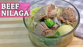 NILAGANG BAKA | BEEF NILAGA SOUP | FILIPINO BEEF STEW | HUNGRY MOM COOKING
