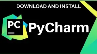 Download and Install #pycharm  in windows 10/11 #2024