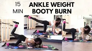 Ankle Weight Glute Workout // Ankle Weight Leg Workout // Ankle Weight Pilates // Ankle Weights