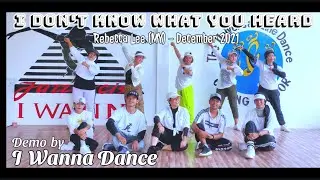I Don't Know What You Heard - Line Dance || Demo by I Wanna Dance