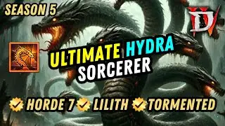 Diablo 4 Season 5 Sorcerer Build HYDRA ENDGAME