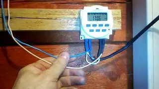 Installation of SINOTIMER TM618N-2 for light regulation in quails