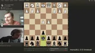 brokkoli vs moroz911 / первый полуфинал / рапид партии Chuvash Autumn Chess Tournament 2023